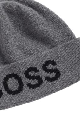 hugo boss mens beanie