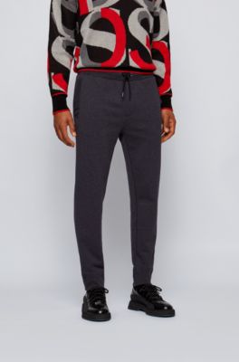 hugo boss tracksuit bottoms grey