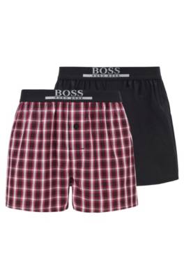 Lot de deux shorts de pyjama en coton léger