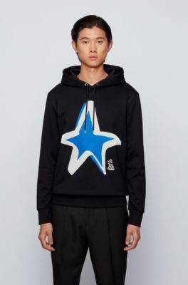 hugo boss sweatshirt blue