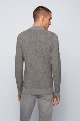 hugo boss sweater grey