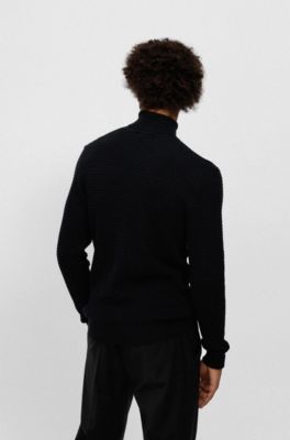 hugo boss turtleneck sweater mens