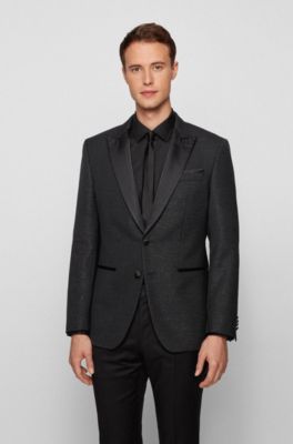 hugo boss grey tuxedo