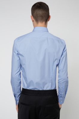 hugo boss shirt blue
