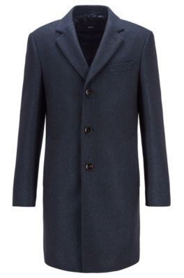 hugo boss camel coat mens