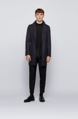 hugo boss men's overcoat