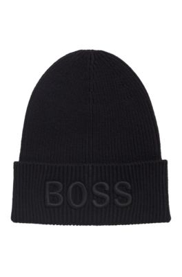 mens hugo boss bobble hat