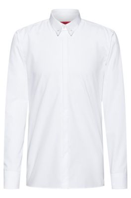 hugo boss collar shirt