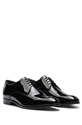 hugo boss patent leather shoes