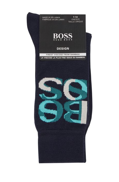 BOSS RS Bamboo VB Chaussette Homme 