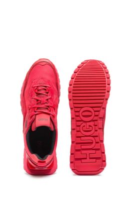 hugo boss red trainers