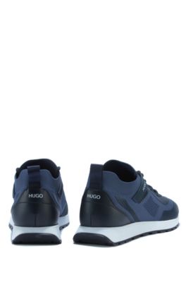 hugo boss lace up trainers