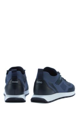 black and gold hugo boss trainers