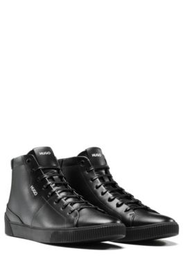 hugo boss high top trainers