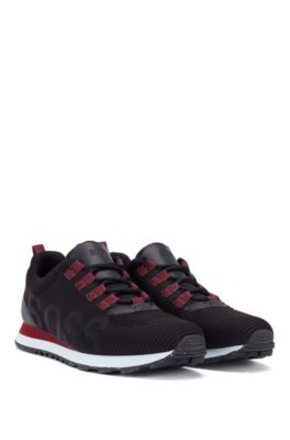 hugo boss lace up trainers