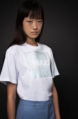 hugo boss reflective t shirt