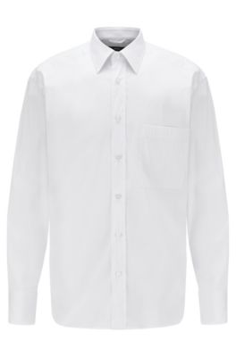 boss white short sleeve shirt
