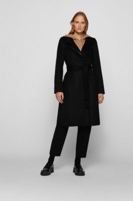 hugo boss coat womens