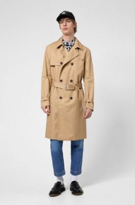 trench coat without belt