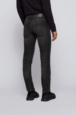 hugo boss mens black jeans