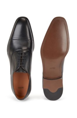 hugo boss cap toe oxford