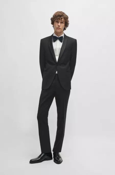 Extra-slim-fit trousers in super-flex fabric