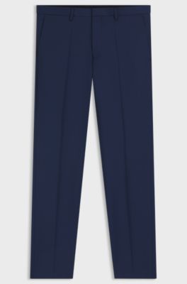 Pantalon Extra Slim en tissu tr&egrave;s souple, Bleu