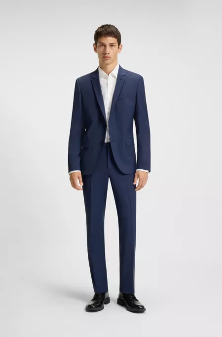 Extra-slim-fit trousers in super-flex fabric