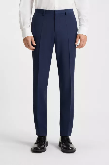 Extra-slim-fit trousers in super-flex fabric