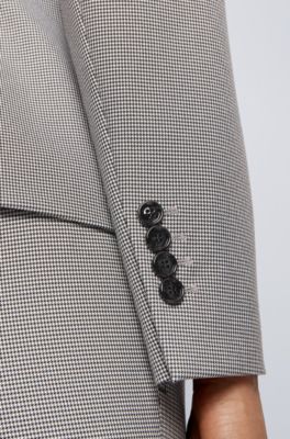 hugo boss houndstooth jacket