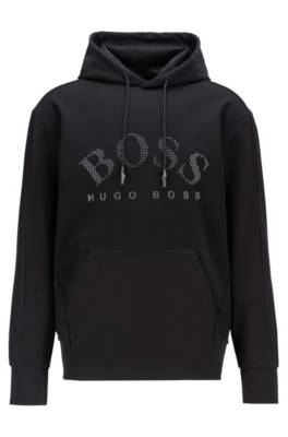 Sweat à capuche Relaxed Fit avec logo imprimé réfléchissant