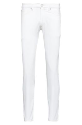 hugo boss white jeans