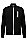拼色徽标刺绣常规版型运动衫,  001_黑色
