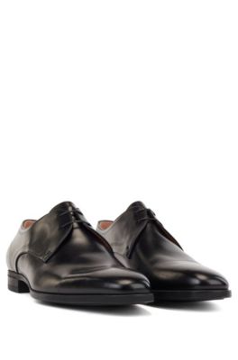 hugo boss loafers black