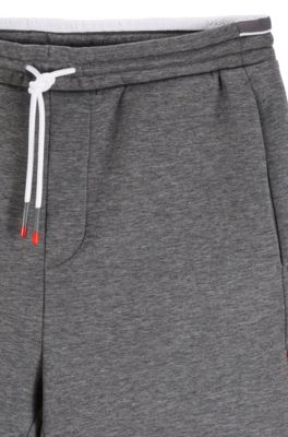 hugo boss tracksuit grey and orange