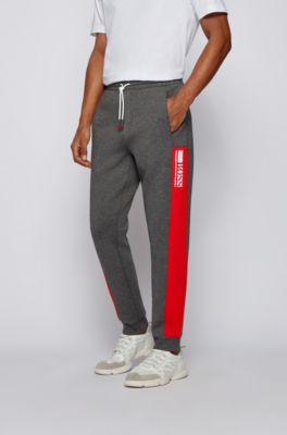 gray hugo boss tracksuit