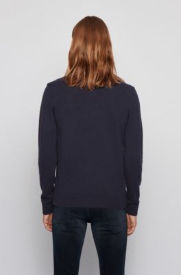 boss world ribbed sweatshirt