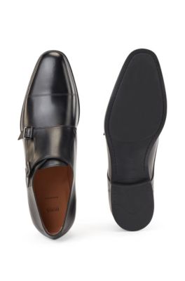 hugo boss black loafers