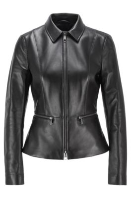 Leather Jackets | Women | HUGO BOSS