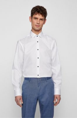 boss white shirt