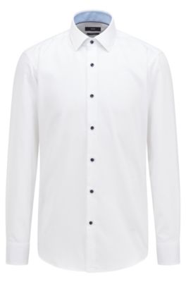 داكن hugo boss white shirt sale 