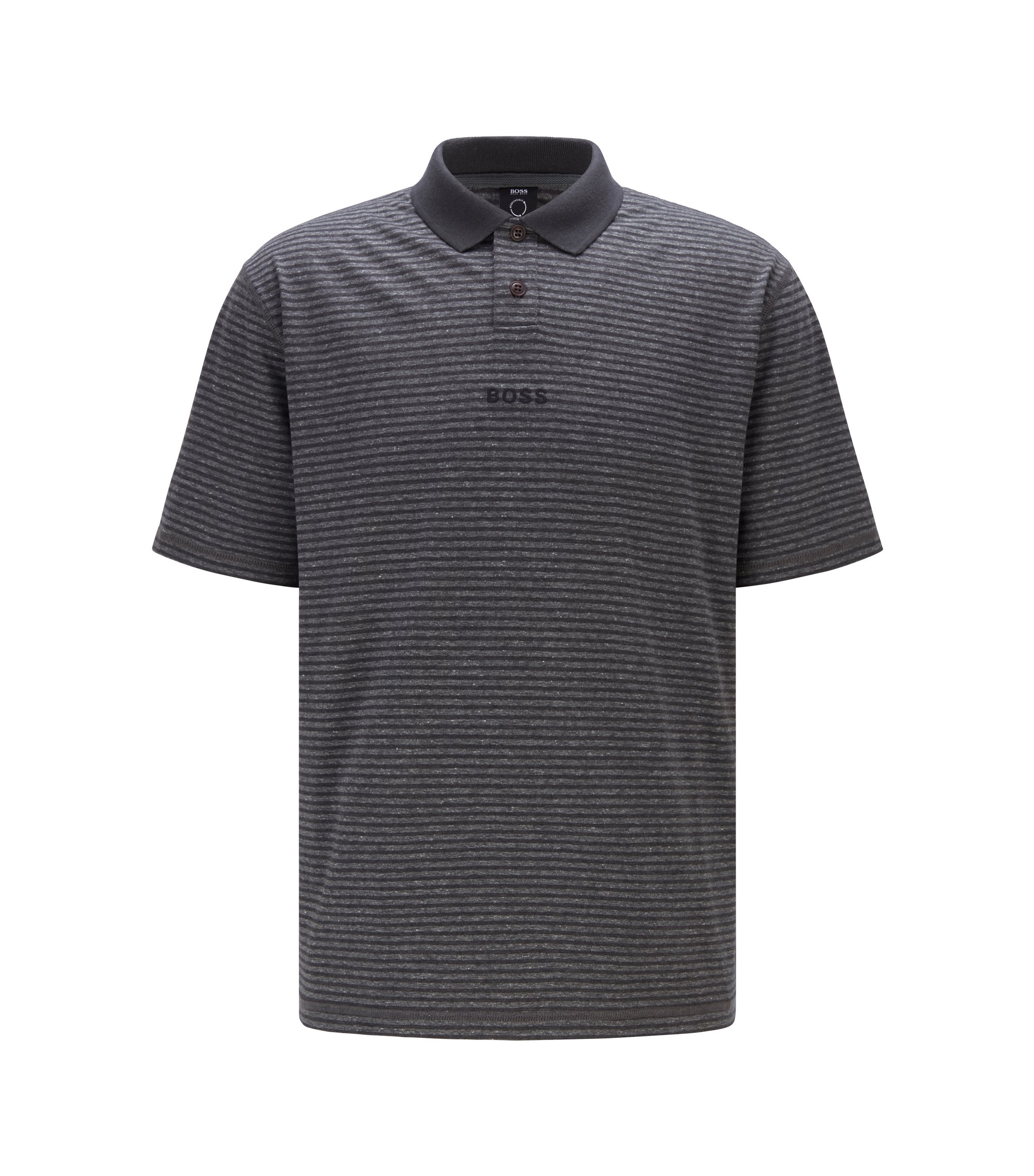 Details about   Hugo Boss Parlay 47  Bright Red Stripe Polo xl