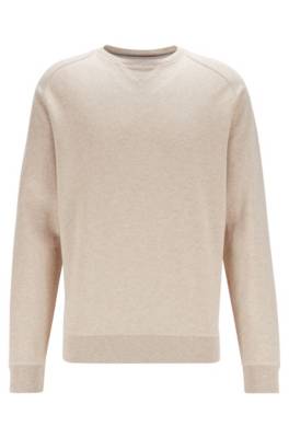 Sweat à capuche en coton biologique et chanvre avec logo à l’arrière