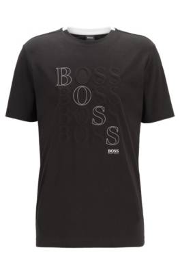 T-shirt Regular Fit à logo en jersey simple Bionic®