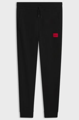 Logo tracksuit bottoms, Black