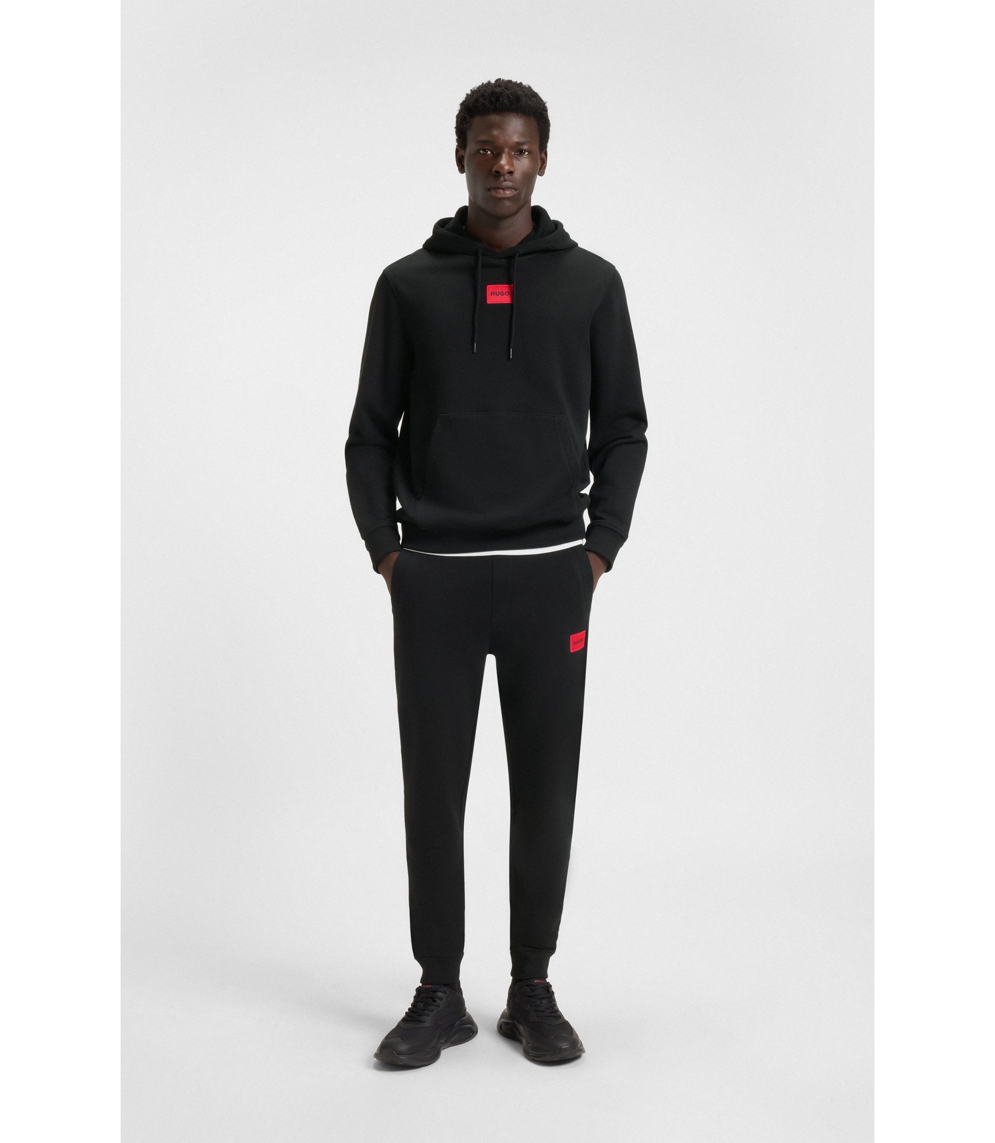 Mens Tracksuits Hugo Boss Red And Black Tracksuit Hugo Boss Cotton