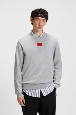 sudadera hugo boss gris