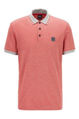 black and red hugo boss polo