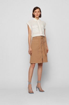 hugo boss a-line skirts