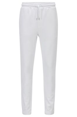 hugo boss tracksuit black and white